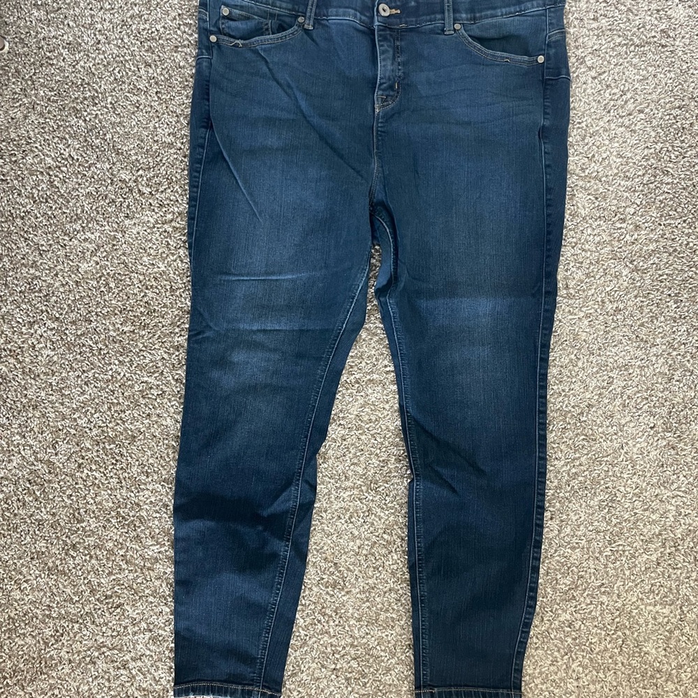 torrid Dark Blue Skinny Jeans